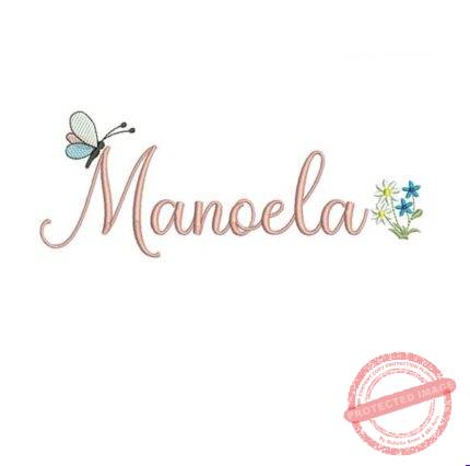 Matriz de Bordado - Nanoela (fazemos Qualquer Nome)