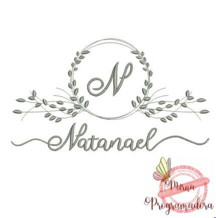 Matriz de Bordado - Natanael (fazemos Qualquer Nome)