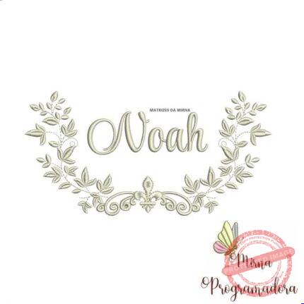 Matriz de Bordado Noah