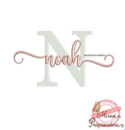 Matriz de Bordado - Noah