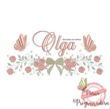 Matriz de Bordado Olga