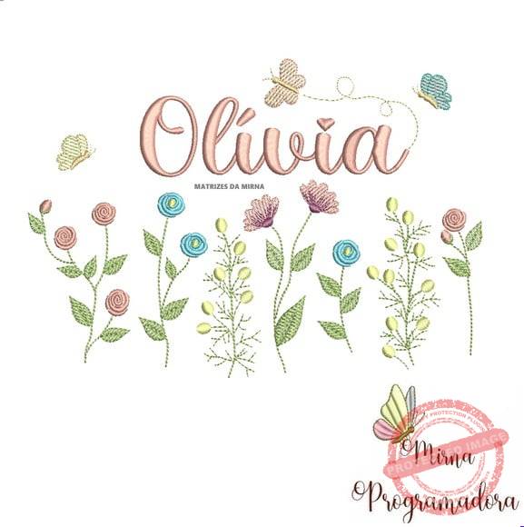 matriz-de-bordado-olivia-fazemos-qualquer-nome-matriz-de-bordado-hus Matriz de Bordado - Olívia (fazemos Qualquer Nome) - Imagem 1