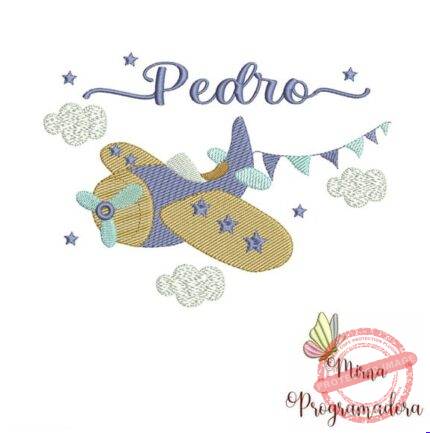 Matriz de Bordado - Pedro (fazemos Qualquer Nome)