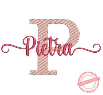 Matriz De Bordado - Pietra