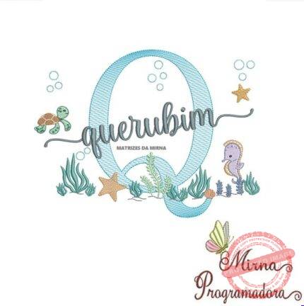 Matriz de Bordado - Querubim (fazemos Qualquer Nome)