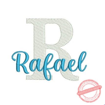 Matriz de Bordado - Rafael(fazemos Qualquer Nome)