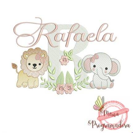 Matriz de Bordado - Rafaela (fazemos Qualquer Nome)