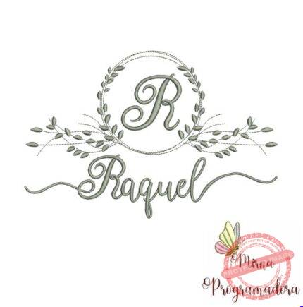 Matriz de Bordado - Raquel (fazemos Qualquer Nome)