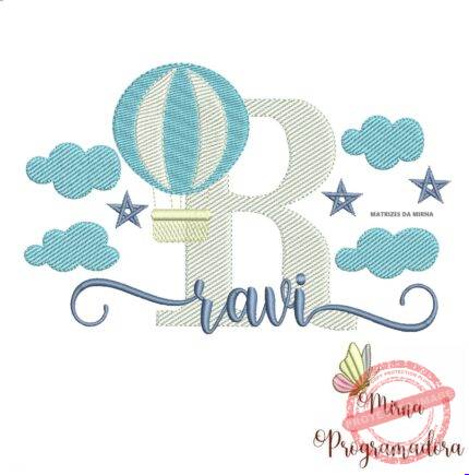 matriz de bordado ravi