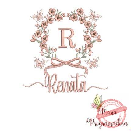 Matriz de Bordado - Renata (fazemos Qualquer Nome)