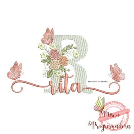 matriz de bordado rita