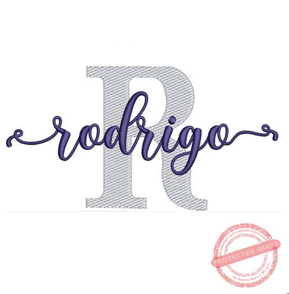 matriz-de-bordado-rodrigo-fazemos-qualquer-nome-matriz-de-bordado-nome Matriz de Bordado - Rodrigo (fazemos Qualquer Nome) - Imagem 1