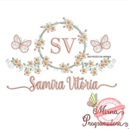 Matriz de Bordado - Samira Vitória (fazemos Qualquer Nome)