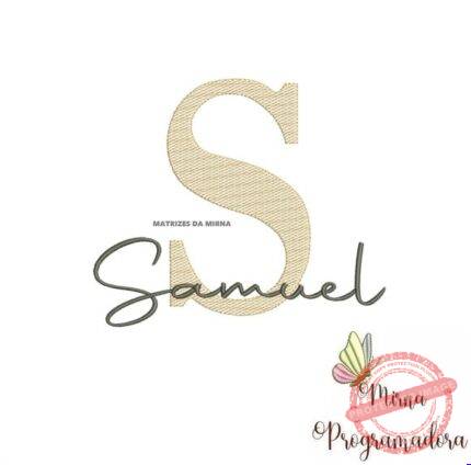 Matriz de Bordado - Samuel (fazemos Qualquer Nome)