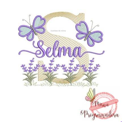 Matriz de Bordado - Selma (fazemos Qualquer Nome)