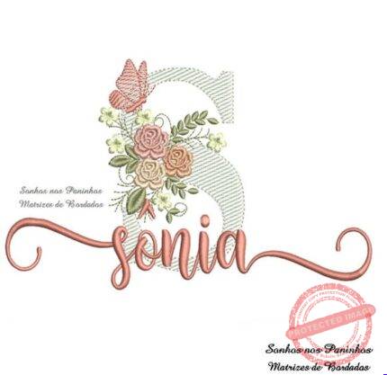 Matriz de Bordado - Sônia(fazemos Qualquer Nome)