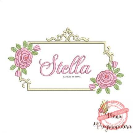 Matriz de Bordado - Stella (fazemos Qualquer Nome)