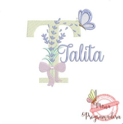 Matriz de Bordado - Talita Lavanda