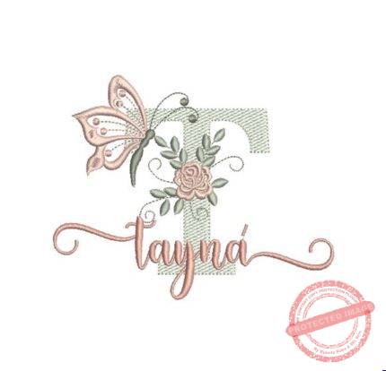 Matriz de Bordado - Tayna (fazemos Qualquer Nome)