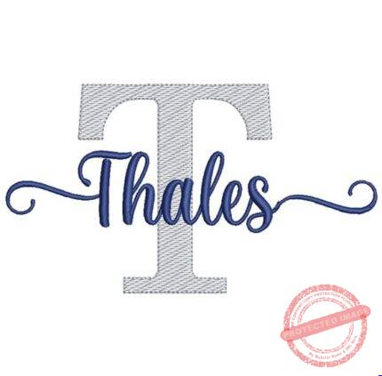 Matriz De Bordado - Thales