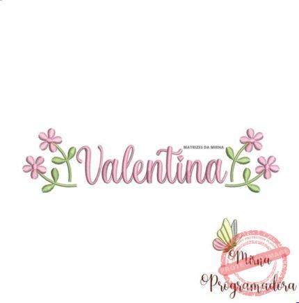 Matriz de Bordado - Valentina