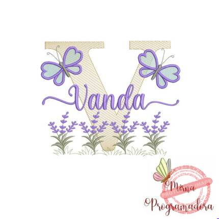 Matriz de Bordado - Vanda (fazemos Qualquer Nome)