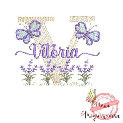 Matriz de Bordado - Vitória (fazemos Qualquer Nome)