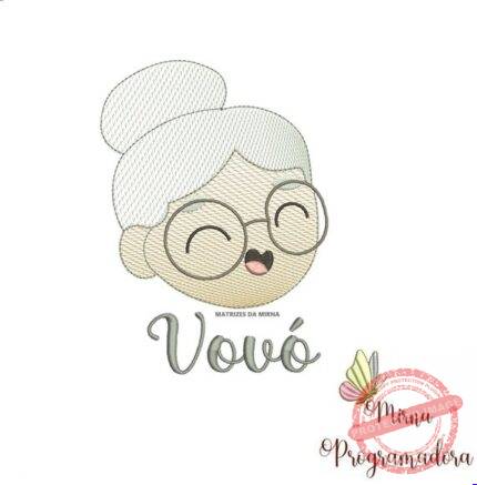 Matriz de Bordado - Vovó