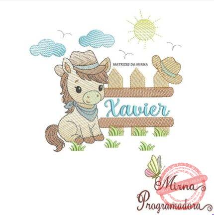 Matriz de Bordado - Xavier (fazemos Qualquer Nome)