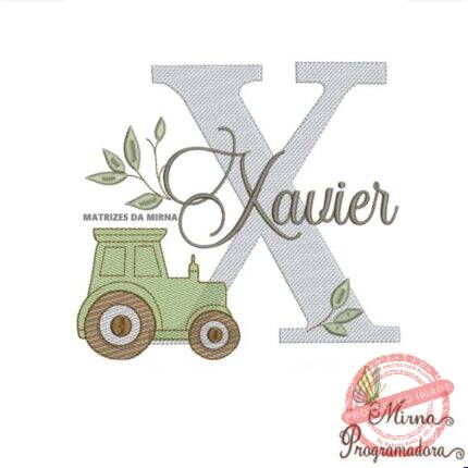 Matriz de Bordado Xavier