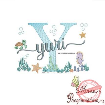 Matriz de Bordado - Yuri (fazemos Qualquer Nome)