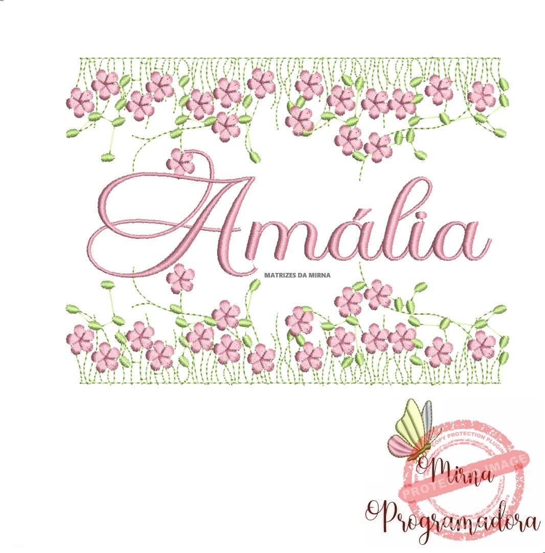 matriz de bordado jardim invertido amalia321-mirna matriz de bordado jardim invertido amalia321 - Imagem 1